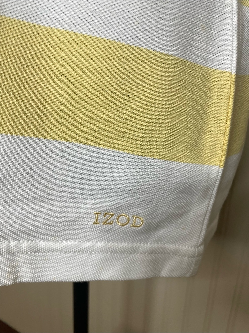 IZOD Women's Striped Polo Shirt - Size M - Picture 6 of 11